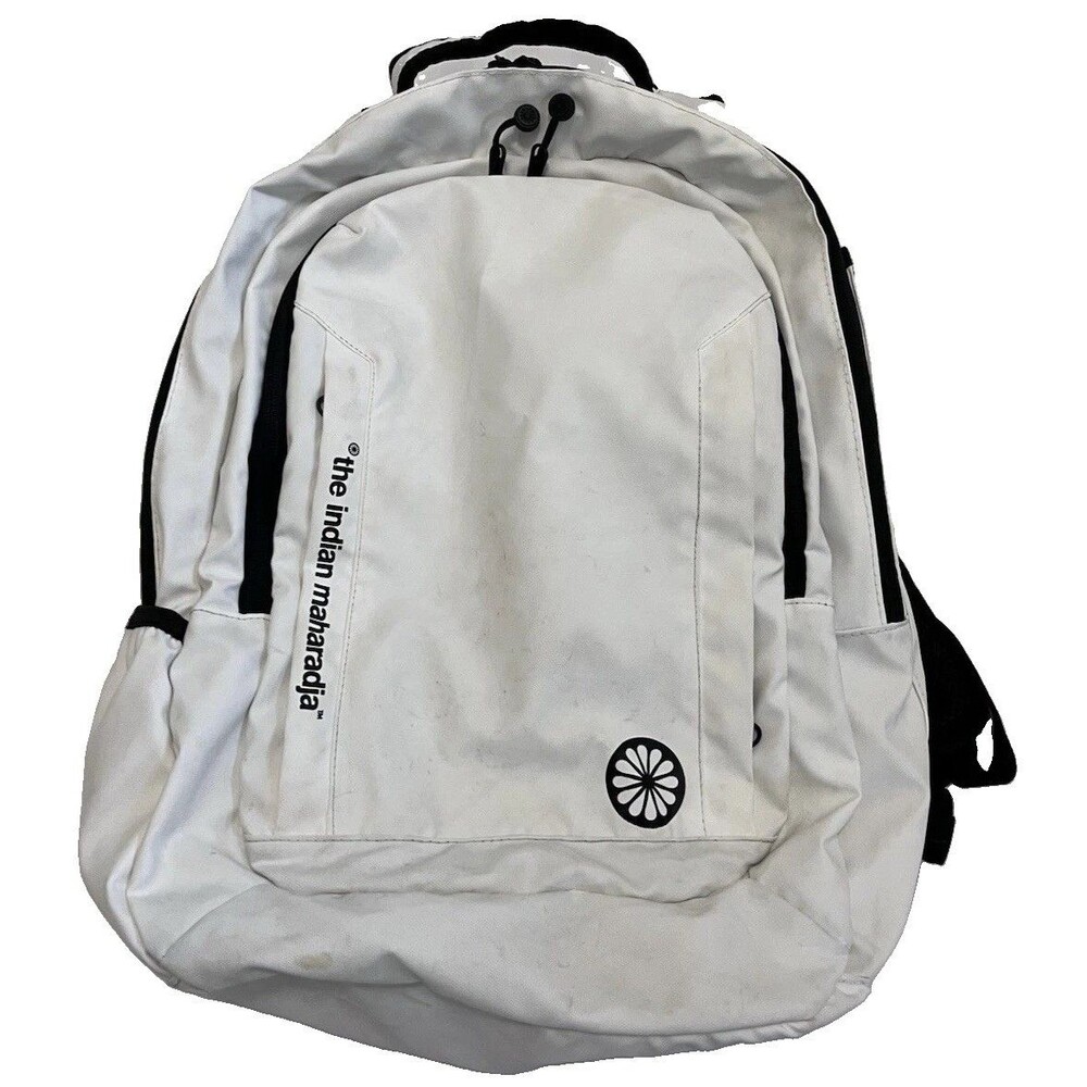 The Indian Maharadja PMC Limited Edition Backpack White Field Hockey Sports Bag